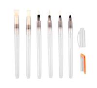 6 Pièces Feutres à Aquarelle pour Étudiants en Art, 19 Mm