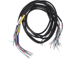 6 Pièces Fil de Liaison pour Guitare Électrique à Quatre Âmes | Circuit de Micro, Fils de Masse Intégrés, Métal et Plastique, Noir, pour Guitare Électrique