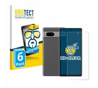 6 Pièces Film de Protection Transparent Google Pixel 7a (Avant+Caméra) P