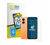 6 Pièces Film de Protection Transparent Honor X7e (Avant+Caméra) Protecteur