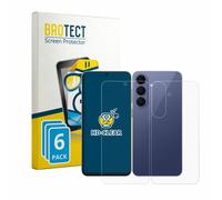 brotect Film Protection pour Samsung Galaxy S26 FE | (Avant+Arrière) 6 Pièces Clair Protection d'écran Made in Germany Anti-Rayures Transparent