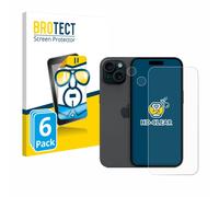 6 Pièces Film Protection Ecran pour Apple iPhone 15 (Avant+Caméra) Clair P
