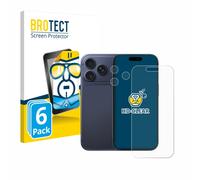 6 Pièces Film Protection Ecran pour Apple iPhone 17 Pro (Avant+Caméra) Clair P