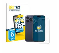 6 Pièces Film Protection Ecran pour Apple iPhone 17 Pro Max (Avant+Caméra) C