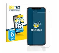 6 Pièces Film Protection Ecran pour Apple iPhone Xs / 11 Pro Clair Protecteur
