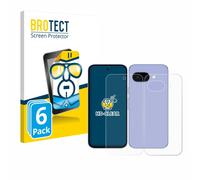 6 Pièces Film Protection Ecran pour Google Pixel 9a (Avant+Arrière) Clair P