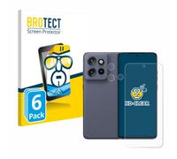 6 Pièces Film Protection Ecran pour Motorola Edge 60 Neo (Avant+Caméra) Clair P