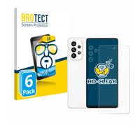 6 Pièces Film Protection Ecran pour Samsung Galaxy A53 5G (Avant+Caméra) Clair P