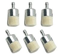 6 pièces Filtre à carburant pour Echo Stihl String Trimmer Edger Brush Cutter Backpack Blower 3/16" Filtre à carburant pour Walbro Robin Engine