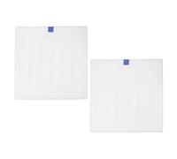 6 Pièces Filtres D'extracteur de Poussière, Remplacement Blanc | Composite PP et Papier Filtrant Ped, Nettoyage Facile, Usage Maison et Manucure, Filtration