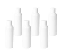6 Pièces Flacon de Cosmétiques de Voyage Réutilisable 200ml | Voyage et Camping, Remplissage Facile, Distribution de Lotion, Format Compact, Lot Pratique