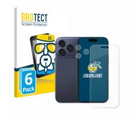 brotect Protection Écran Verre pour Apple iPhone 17 Pro (Avant+Caméra) (6 Pièces) Film Protecteur Vitre 9H [Anti-Rayures, Transparent]