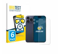 6 Pièces Flexible Protection Ecran Verre Film Protecteur pour Apple iPhone 17