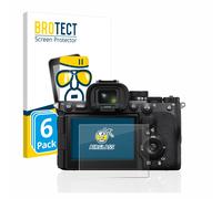 6 Pièces Flexible Protection Ecran Verre Film Protecteur pour Sony Alpha 7R V /