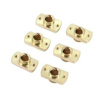 6 Pièces for Ender 3 Pro T8 Vis À Tête en Laiton Pas D'écrou 2mm Plomb 8mm for Imprimante 3D for Ender 3/for Ender 3 V2/CR-10/CR-10S, Pièces CNC