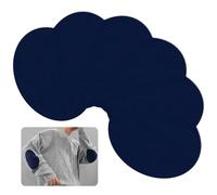 6 Pièces Genouillères Enfants Patch de Vêtements Thermoadhésif, Genouillères et Coudières en Tissu Résistant, Taille Universelle,pour Pantalons, Usage Quotidien, Bleu Foncé (Bleu Foncé)