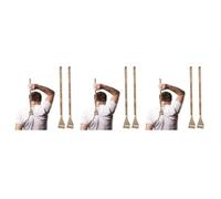 6 Pièces Gratte-dos en Bois Long, Bâtonnet Anti-démangeaisons | Bois, Portable et Pratique, pour Soulager les Fortes Démangeaisons, Usage Quotidien, Garçon et Filles et Parents