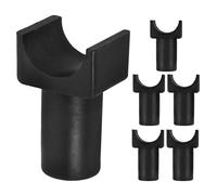 6 Pièces Guide de Rail D’assise, Pièce Plastique Noire | Remplacement Pratique pour Maintenance, Aide à Stabiliser le Coussin, Usage Voyage et Techniciens