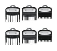 6 Pièces Guide Ensemble Peigne, Sabots tondeuse pour Dégradé, Tondeuse à Cheveux Limite Peigne, Idéal pour une Coupe Précise à Domicile ou en Salon