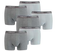 6 Pièces Head Boxers Pour Hommes Basique Sous-Vêtements Gris