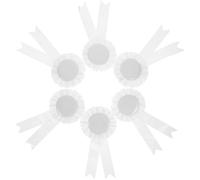 6 Pièces Insigne de Ornement en Fer-blanc Broche Élégante Broche