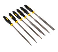 6 Pièces Jeu de Râpes à Bois Mini Poignée Confortable | Dents de Râpe pour Enlèvement Rapide, Acier et Plastique, Façonnage Grossier, Bois et Plastiques