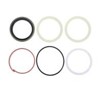 6 Pièces Kit de Joints pour Mât de Chariot Élévateur, 6,3 Cm | Résistance à Haute Température, Conserve L’élasticité, Compatible Vérins Hydrauliques, Usage Atelier