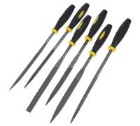 6 Pièces Kit de Limes à Bois Mini en Acier pour Menuiserie | Finition Précise, Usage Bois et Métal, Outil Polyvalent, pour Bricoleur Exigeant et Professionnel