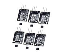 6 pièces KY-003 A3144 Hall IC Compact Taille pour AVR 5V Power Metal Hall Effect Module