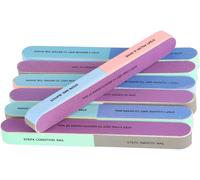 6 Pièces Lime À Ongles Et Polissoir Manucure Cosmétique 7 Façons