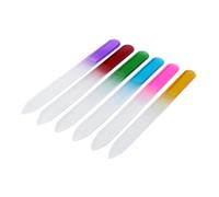 6 Pièces/Lot Limes À Ongles En Verre Professionnel Durable Polissage Meulage Nail Art Manucure Pédicure Dispositif Outil Fichier Pour Femmes Fille