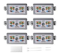 6 Pièces Lsa Verbinder, Lsa Verbindungsmodul, Geschirmt Connection Box, Kabel Verbinder Für Verlegekabel Pour Câble De Pose Cat.7 Cat.6a Cat.6-Rallonger,Connecter Et Réparer Réparation De Réseau Câble