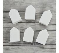 6 Pieces Maison Forme Cosmetique Bouffee Visage Bb Creme Cosmetique Poudre Eponge Maquillage Bouffee Beaute Cosmetique Maquillage Eponge Outils