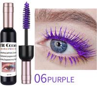 6 Pièces Mascara Coloré Professionnel, Volume & Courbe Parfaite, Imperméable, Pour Mariage, Soirées, Carnaval Et Maquillage De Scène