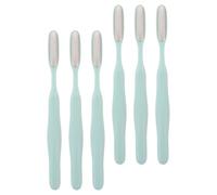 6 Pièces Meuleuse à Pieds Professionnelle en Acier Inoxydable | Fichier Manuel Double Face Six Tailles, Surface Exfoliante Granuleuse, Usage en Salon