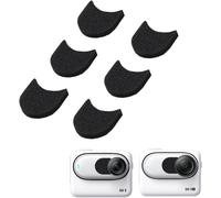 6 Pieces Microphone Windbreaker for Insta 360 GO 3/3S,Noise Reduction Wind Cover for Audio Net,Sponge Pads Windproof