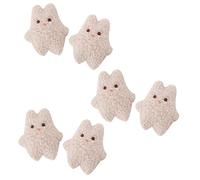 6 Pièces Mignon Ours En Peluche Lapin Patchs Dessin Animé Petit Animal Brodé Tissu Autocollant Artisanat Applique Pour Vêtements Mignon En Peluche Accessoires Pour Filles Femmes