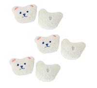 6 Pièces Mignon Ours En Peluche Lapin Patchs Dessin Animé Petit Animal Brodé Tissu Autocollant Artisanat Applique Pour Vêtements Mignon En Peluche Accessoires Pour Filles Femmes