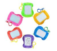 6 Pièces Mini Ardoise Effacable Magnétique, Effaçable Planche à Dessin Graffiti Portable, Tableau Magique pour Enfants, Jouets Éducatifs Créatifs, Petits Cadeaux Surprises pour les Enfants