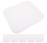 6 Pièces Mousseline de Coton Réutilisable, Tissu Filtrant Blanc | Tissu en Coton, Maille Serrée Non Adhérente, Découpe Facile, pour Préparation Culinaire et Herbes