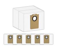 (6 Pièces) MS1 MAX Sacs à Poussière de Rechange Compatibles avec Aspirateur Robot MONSGA MS1 MAX, Kit d'accessoires, Grande cCapacité, Sacs à Poussière de Rechange pour Aspirateur