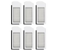 (6 Pièces) N20 Plus Filtres HEPA Pièces de Rechange Compatibles avec ECOVACS DEEBOT N20 Plus/ N20 Pro Plus/ X1 Omni/ T10/ T10 Plus/ T10 Turbo/ T10 Omni Robot Aspirateur, Filtres Accessoires Kit