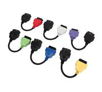 6 Pièces OBD2 pour Câble Adaptateur Multi ECUScan OBD2 Diagnostic ECU Outil de Balayage Remplacement de Câble de Remplacement pour Lancia