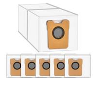 (6 Pièces) Omni C20 C10 Sacs à Poussière de Remplacement pour la Station auto-vide du Robot Aspirateur Eufy Omni C20 C10, Accessoires de sac d'aspirateur Jetables, Sacs-bidons, sacs Filtrants