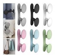 6 Pièces Organisateur de Câble, Organisateur de Cordon, Organisation des fils électriques, Auto-Adhésif, Stick on Appareils de Cuisine, Mélangeur, Friteuse à Air, Cafetière (6 couleurs)