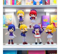 6 pièces OSHI NO KO filles Anime Figurines Jouets 10 cm