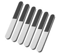 6 Pièces Outil de Micro-ponçage EVA à Trois Faces | Différents Grains sur Chaque Côté, Aide au Nettoyage, Usage Établi Créatif et Soin des Ongles, Finition Élégante