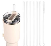 6 Pièces Pailles Réutilisables Yeti 42 Oz, 35 Oz, 26 Oz, 25 Oz, Gobelet Paille Tasse Stanley 30 Oz Smoothies Shakes Boissons Glacées Jus Thé