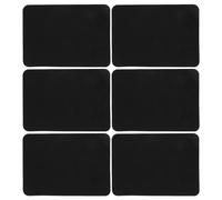 6 Pièces Panneaux de Prix Effaçables en PVC Noir | Réinscriptibles et Effaçables, Écriture Facile, Usage en Commerce de Détail, Divers Emplacements, Lot Pratique