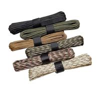 6 Pièces Paracorde 4 mm, Général Paracorde, Corde Escalade Résistance à Déchirure, Corde Bracelet, pour Camping en Plein Air, Jardin, DIY